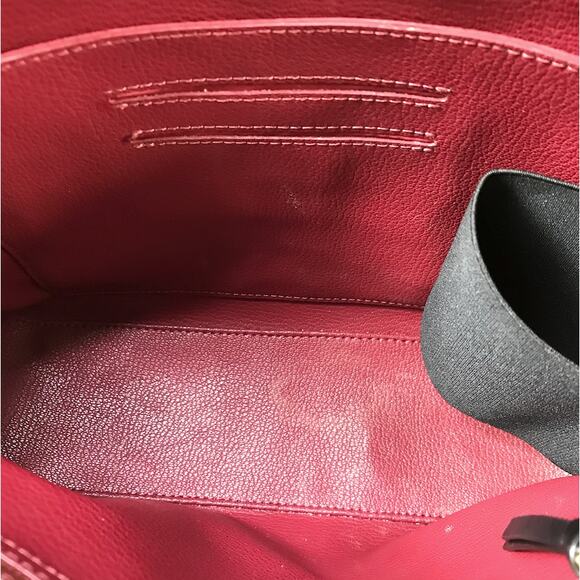 SONGMONT Large Calf Leather Chocolate Bag Onyx Black Luxury Old Money Classic - Picture 14 of 16